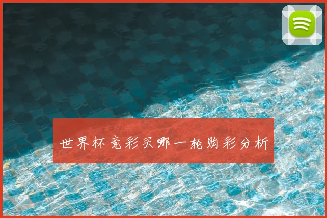 世界杯竞彩买哪一轮购彩分析