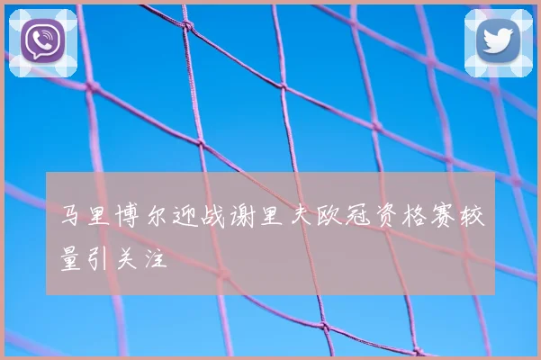 马里博尔迎战谢里夫欧冠资格赛较量引关注